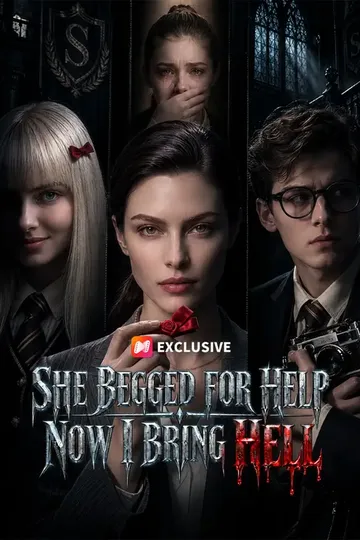 Elle a supplié à l'aide, maintenant j'apporte l'enfer – affiche de la mini-série Vengeance
