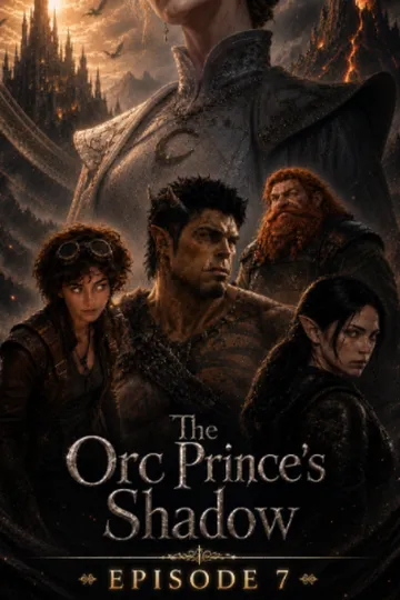Ze had gezworen dat ze zich nooit zou neerbuigen voor de Orkprins… maar geketend voor hem stond ze nog slechts voor één onmogelijke keuze. – poster van het korte Drama-drama