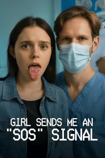 Une fille m'envoie un signal « SOS » – affiche de la mini-série Romance