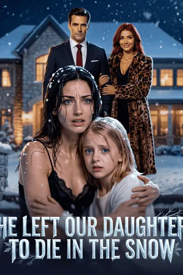 Hij Liet Onze Dochter Doodvriezen in de Sneeuw – poster van het korte Vrouwenemancipatie-drama