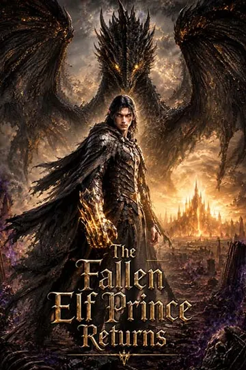 O Príncipe Elfo Caído Retorna – pôster do drama curto de Fantasia / Sobrenatural