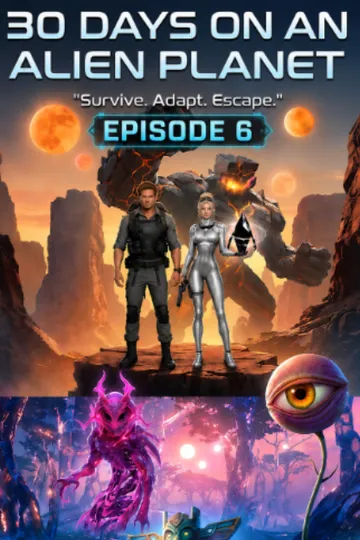 Terdampar di Planet Alien yang Mematikan, Setiap Matahari Terbit Bisa Jadi yang Terakhir – poster drama pendek Fiksi Ilmiah / Masa Depan