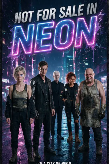 Not for Sale in Neon – Action short drama poster
