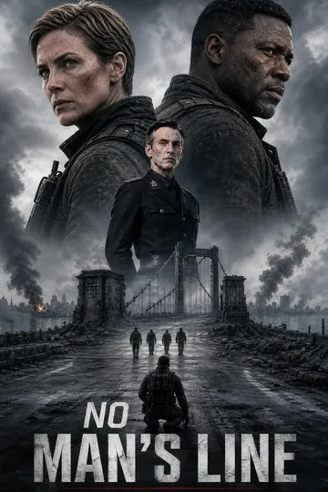 No Man's Line – Action short drama poster