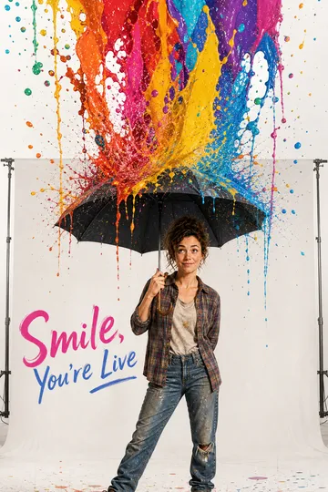 Sonríe, Estás En Vivo – póster del drama corto de Comedia