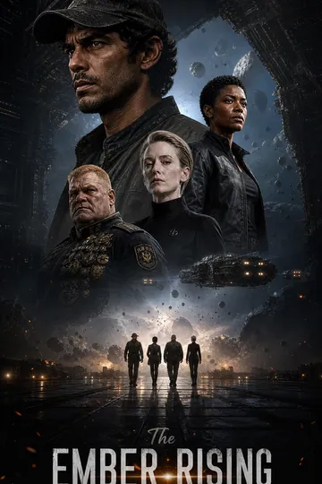 La braise qui s’élève – affiche de la mini-série Aventure / Survie