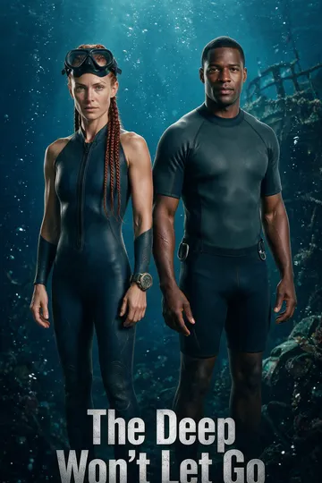 Les profondeurs ne lâchent pas prise – affiche de la mini-série Aventure / Survie