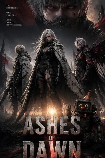 Asche der Morgenröte – Poster des Action-Kurzdramas
