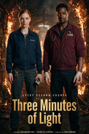 Three Minutes of Light – Action short drama poster