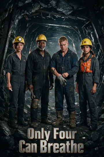 Seuls quatre peuvent respirer – affiche de la mini-série Aventure / Survie
