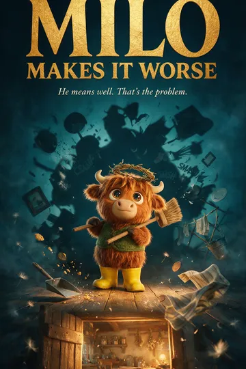 MILO LO EMPEORA – póster del drama corto de Comedia