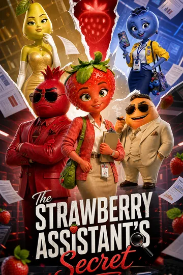 The Strawberry Assistant’s Secret – Animation short drama poster