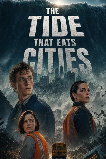 La Marée qui Dévore les Villes – affiche de la mini-série Aventure / Survie