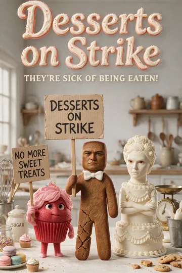 Desserts on Strike – Animation short drama poster