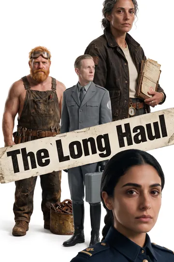 Le long trajet – affiche de la mini-série Aventure / Survie
