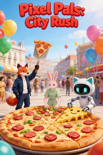Pixel Pals City Rush – Romance short drama poster