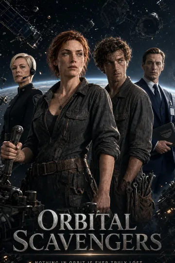 Chercheurs d’épaves en orbite – affiche de la mini-série Aventure / Survie