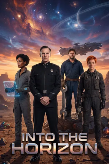 Vers l’horizon – affiche de la mini-série Aventure / Survie