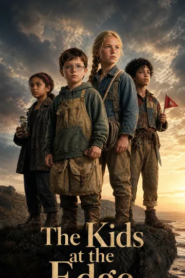Les enfants au bord du gouffre – affiche de la mini-série Aventure / Survie