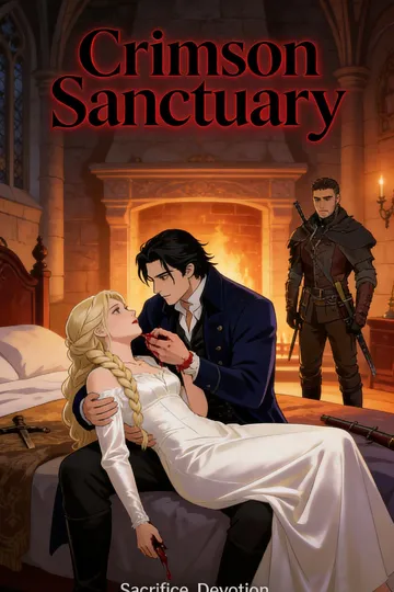 Santuario Carmesí – póster del drama corto de Animación