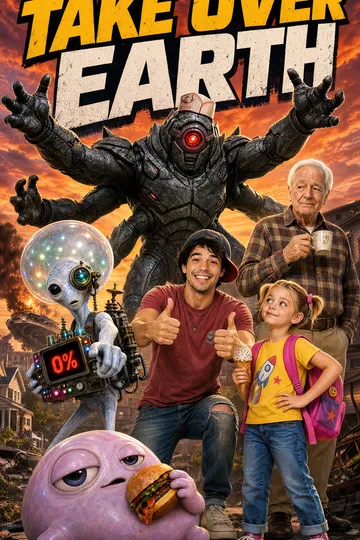 KUASAI BUMI – poster drama pendek Komedi