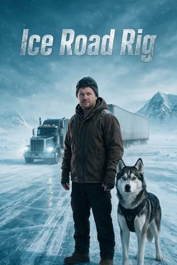 Ice Road Rig – Action short drama poster