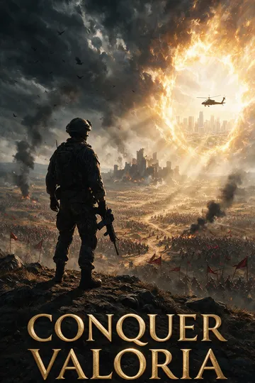 Conquistar Valoria – póster del drama corto de Acción