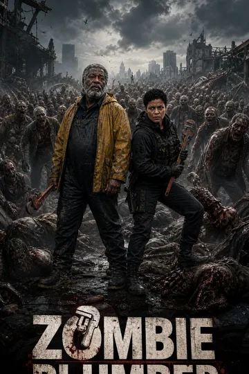 Zombie Loodgieter – poster van het korte Kantoorklets-drama