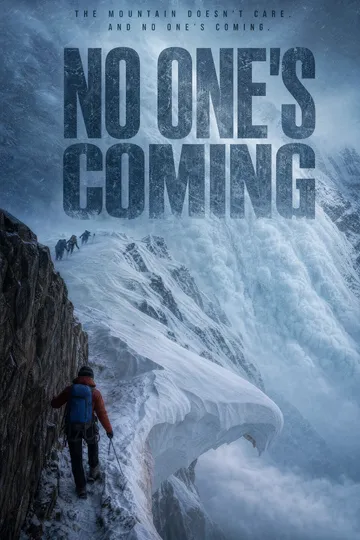 Niemand kommt – Poster des Abenteuer / Überleben-Kurzdramas