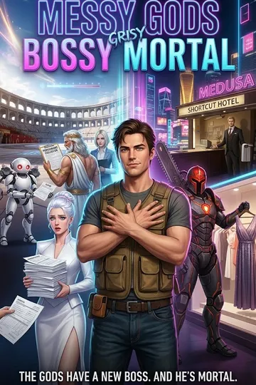 Ongelooze goden, bazige stervelingen – poster van het korte Fantasie / Bovennatuurlijk-drama