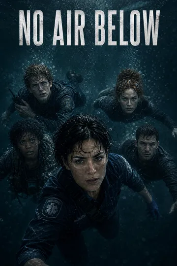 Pas d’air en dessous – affiche de la mini-série Aventure / Survie