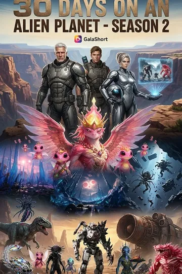 30 Tage auf einem fremden Planeten – Staffel 2 – Poster des Abenteuer / Überleben-Kurzdramas