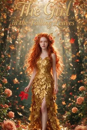 La chica entre las hojas caídas – póster del drama corto de Fantasía / Sobrenatural