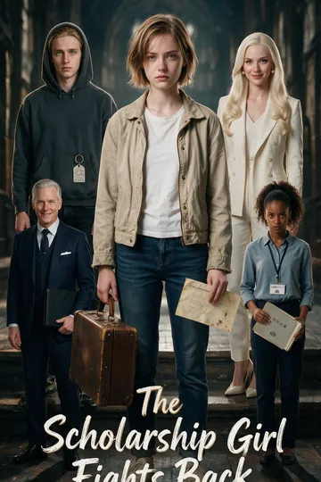 Het Beursscholiermeisje Verzet Zich – poster van het korte Actie-drama