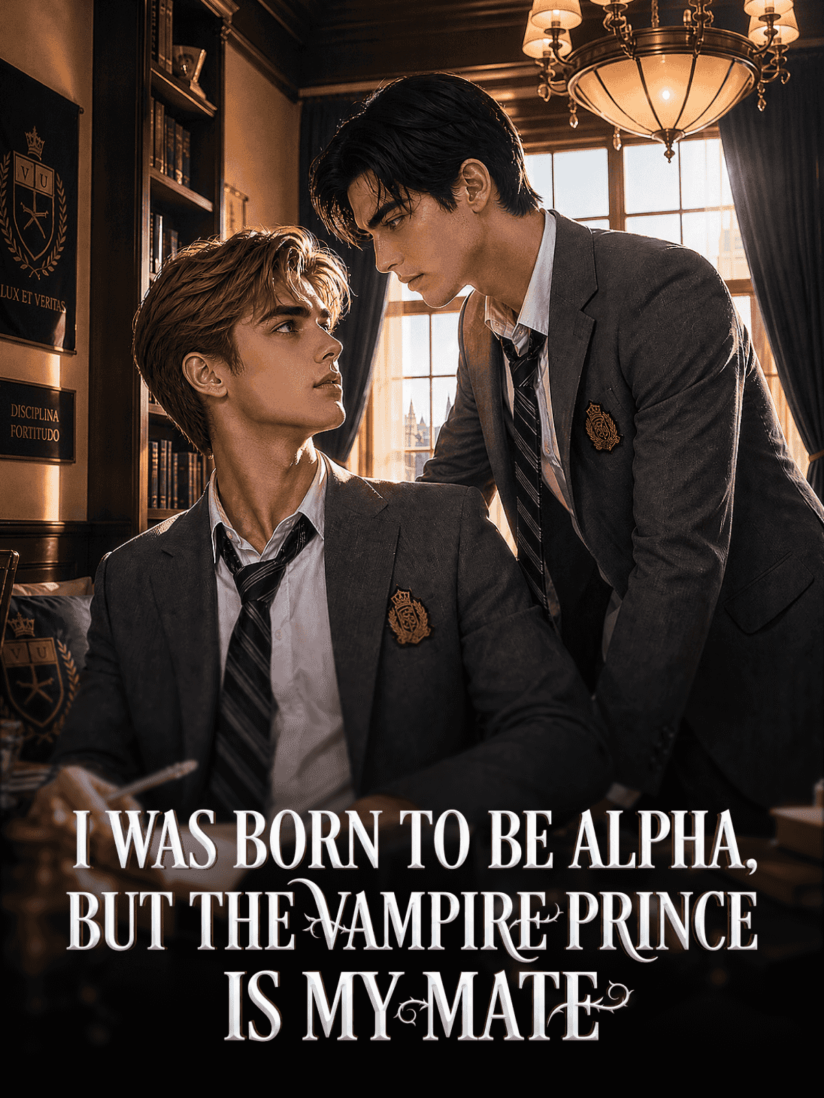 I Was Born to Be Alpha, But the Vampire Prince Is My Mate poster