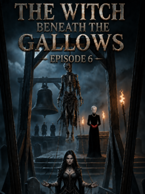 She was seconds away from the gallows when the truth awakened—she was never an ordinary witch poster