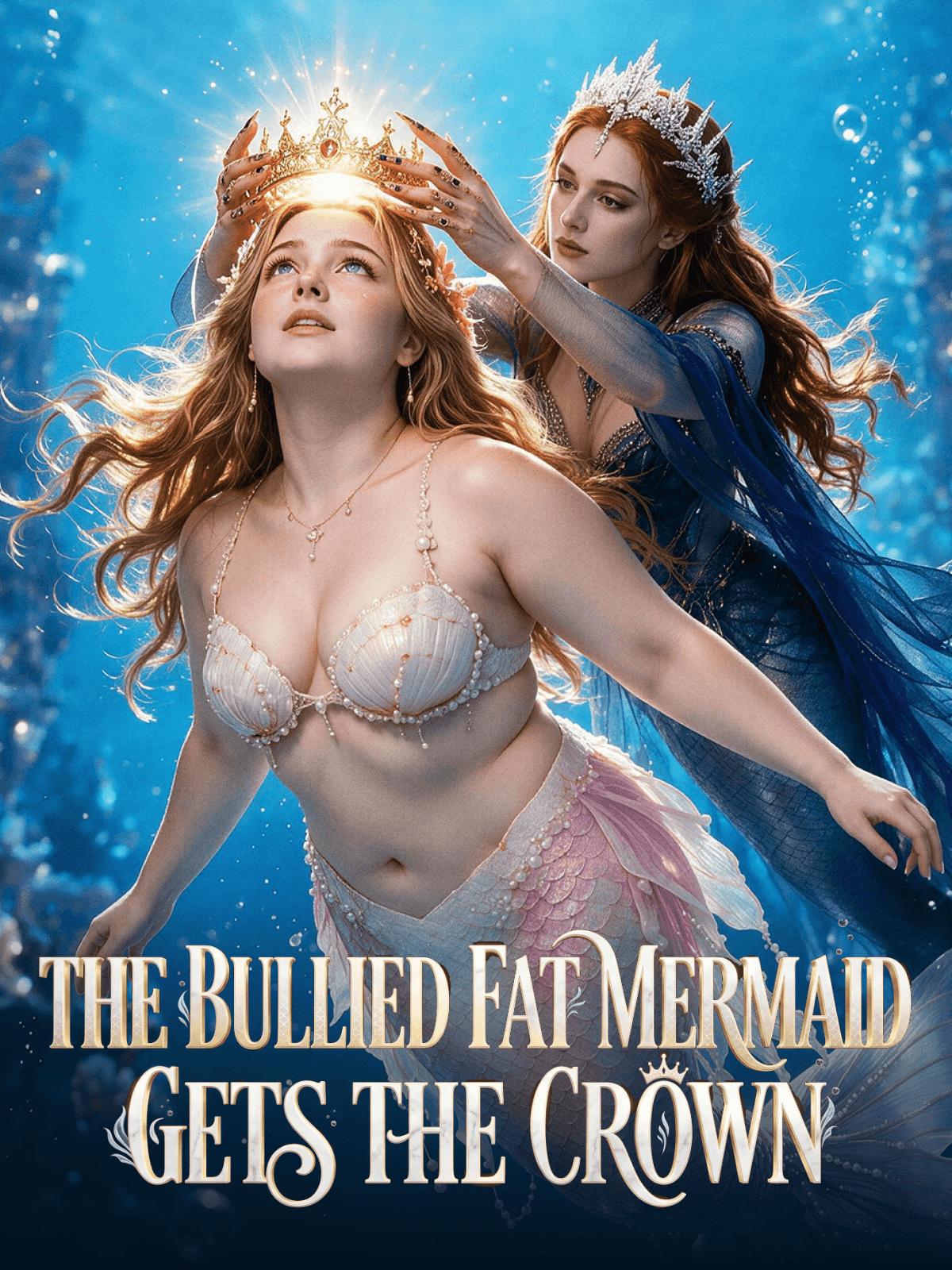 THE BULLIED FAT MERMAID GETS THE CROWN poster