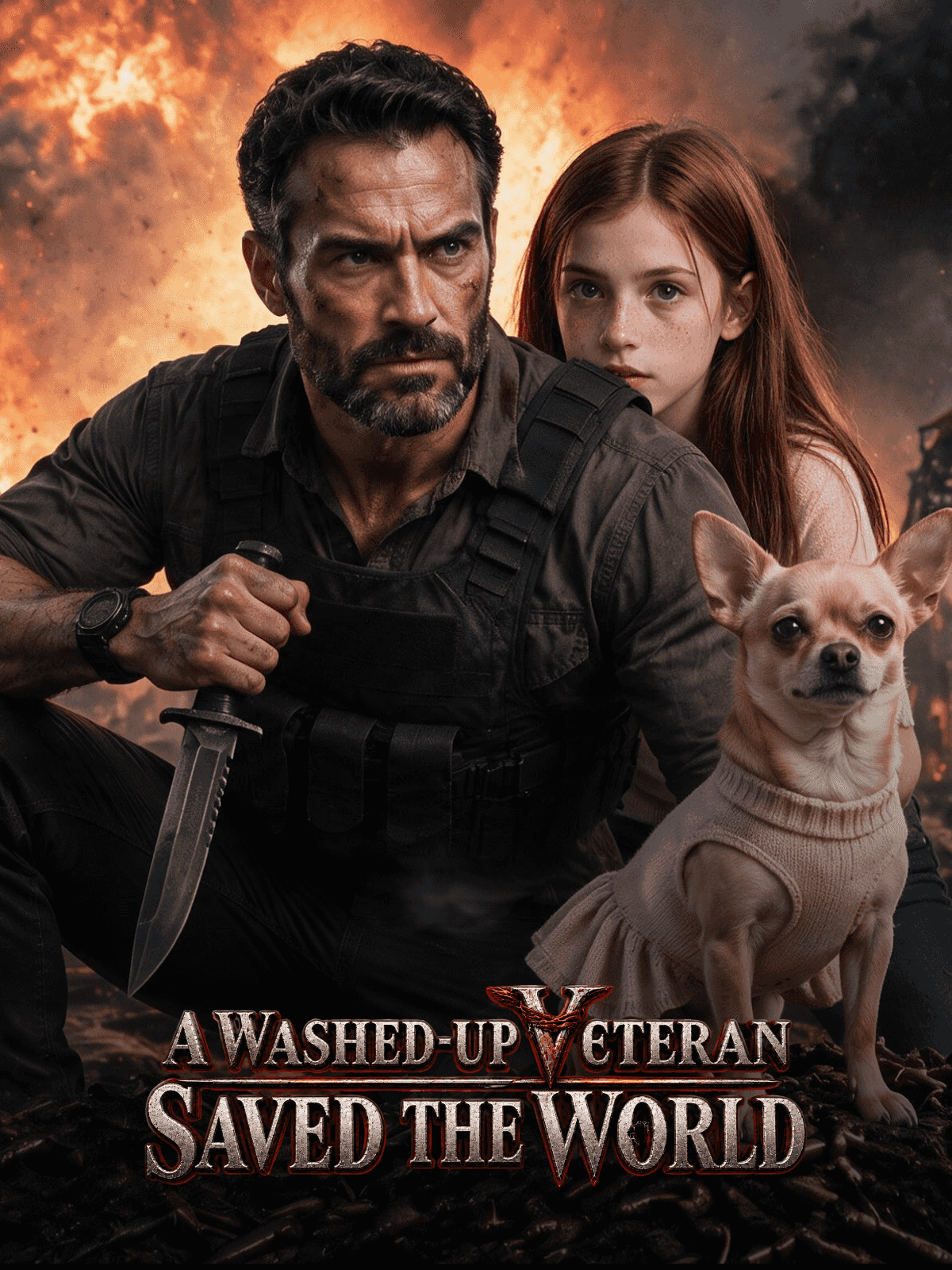 A Washed-Up Veteran Saved the World poster