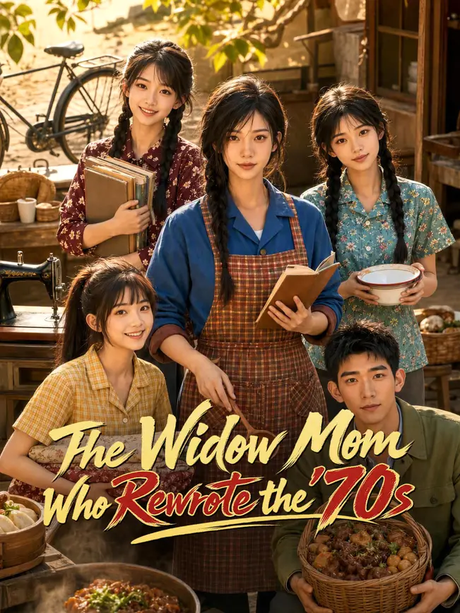 The Widow Mom Who Rewrote the ’70sposter