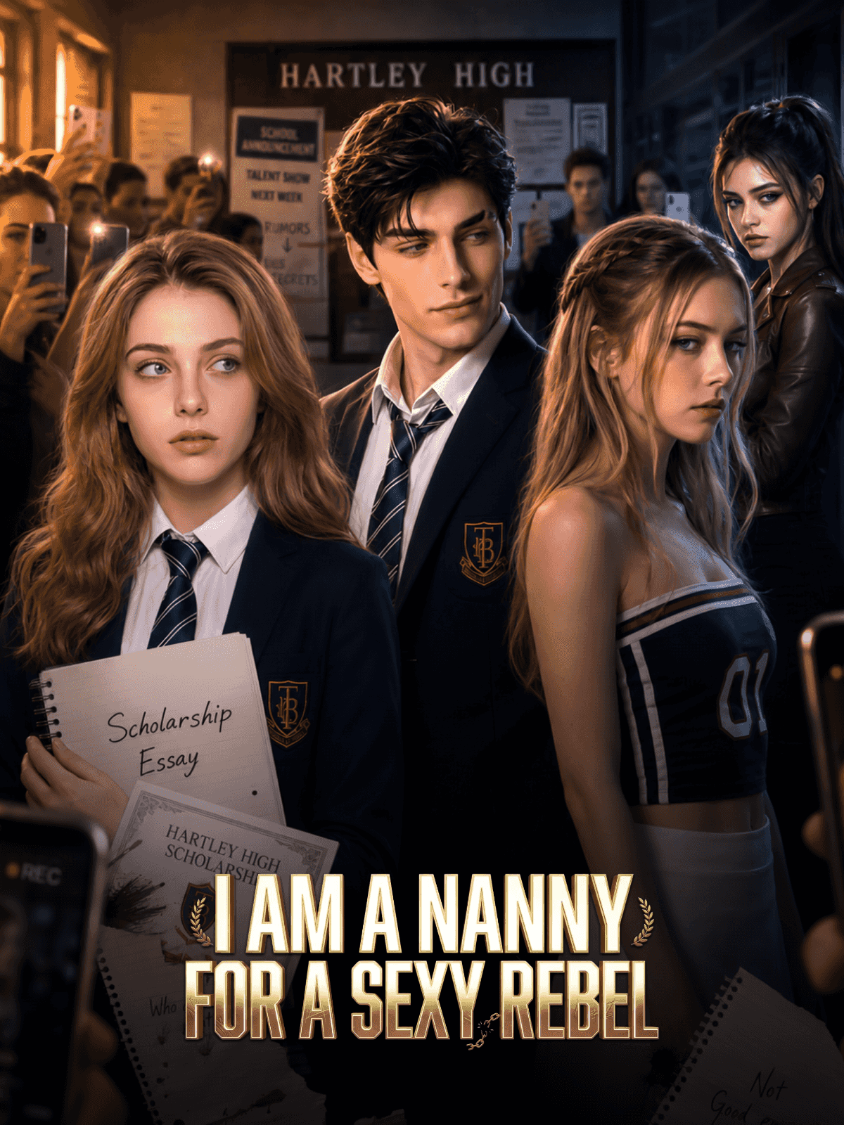 I am a Nanny for a Sexy Rebel poster
