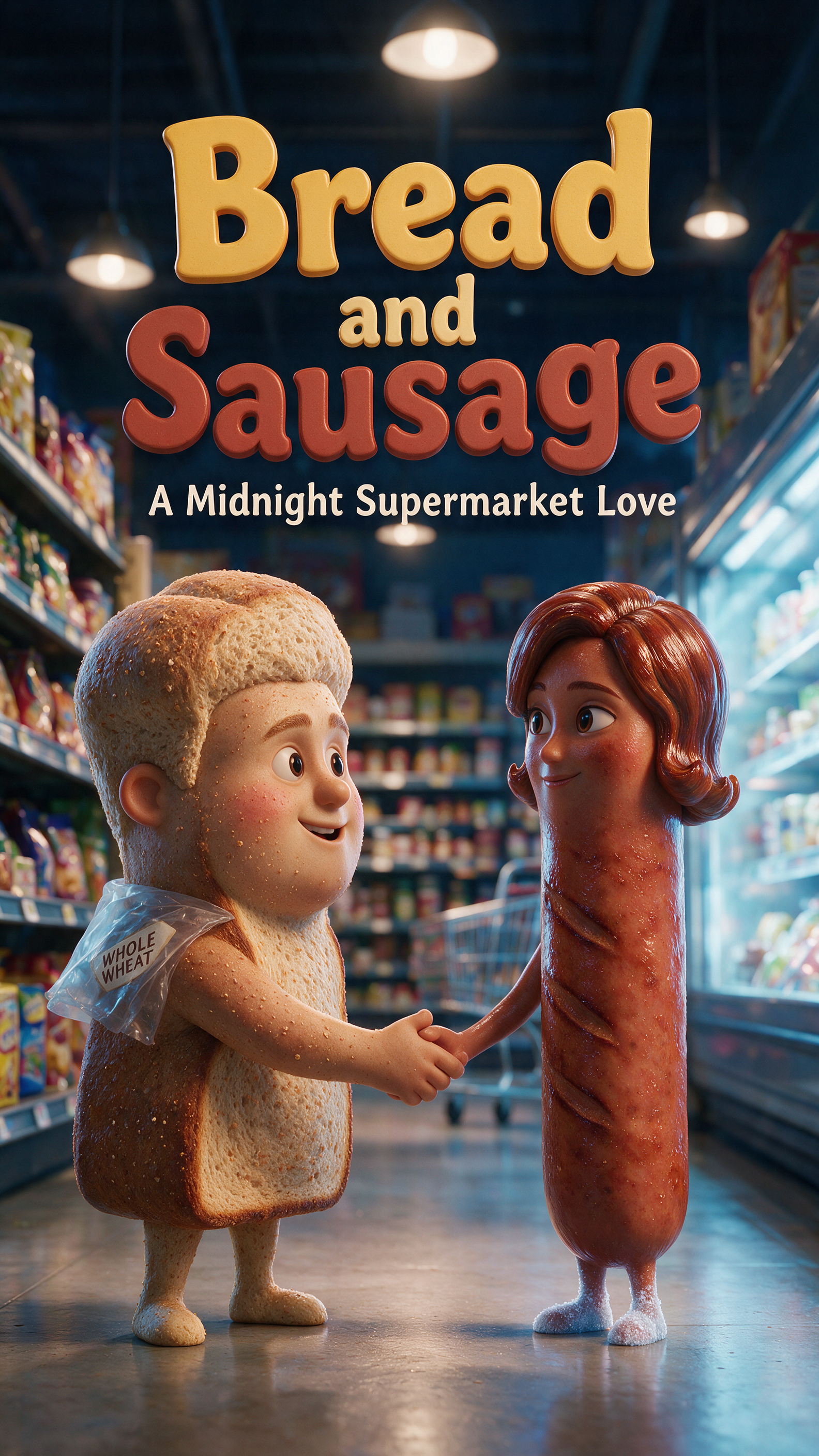 Bread & Sausage A Midnight Supermarket Love poster