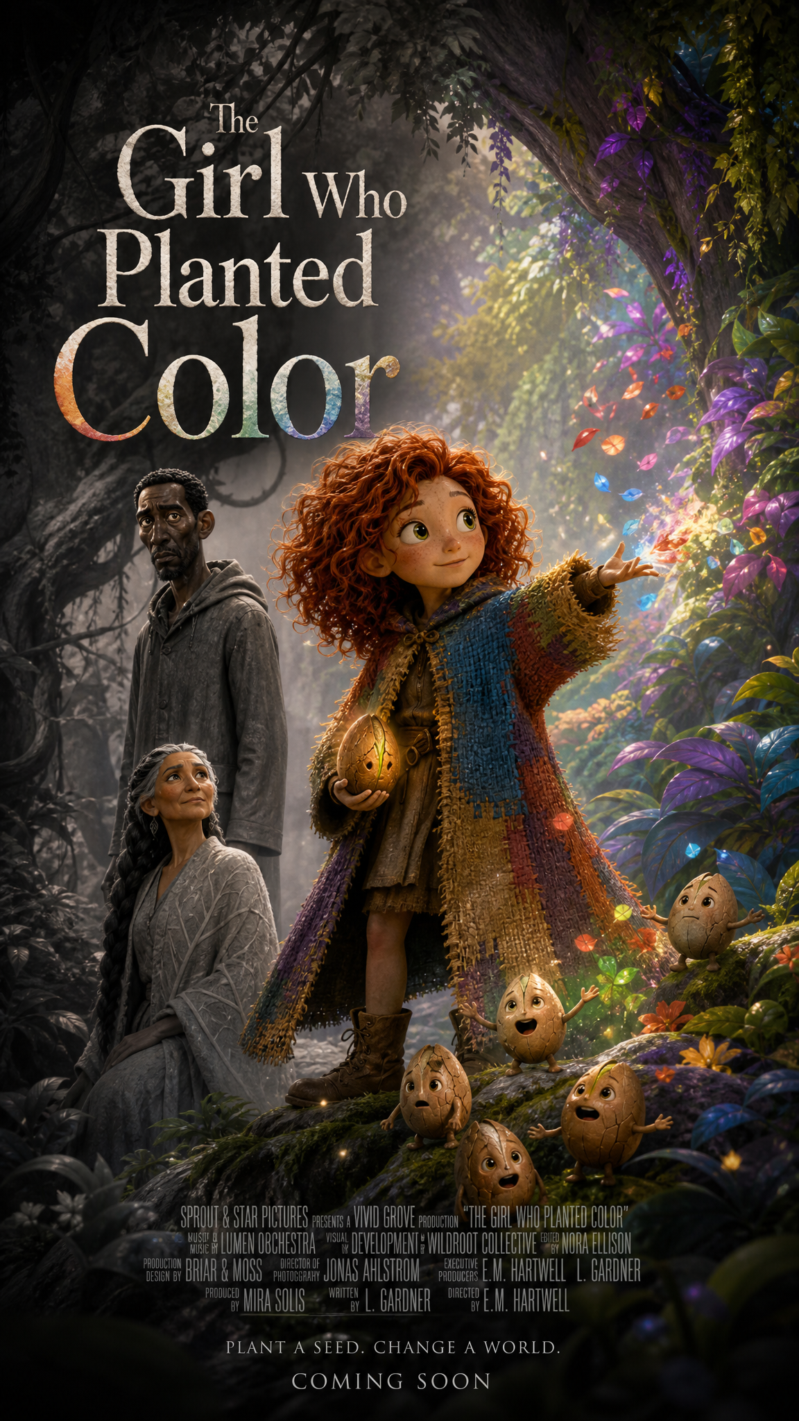 The Girl Who Planted Color poster