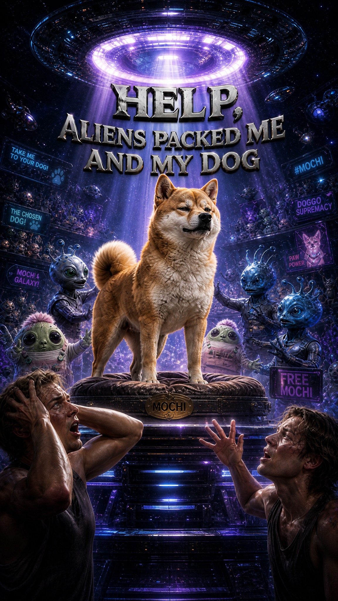 Help! Aliens Packed Me and My Dog poster