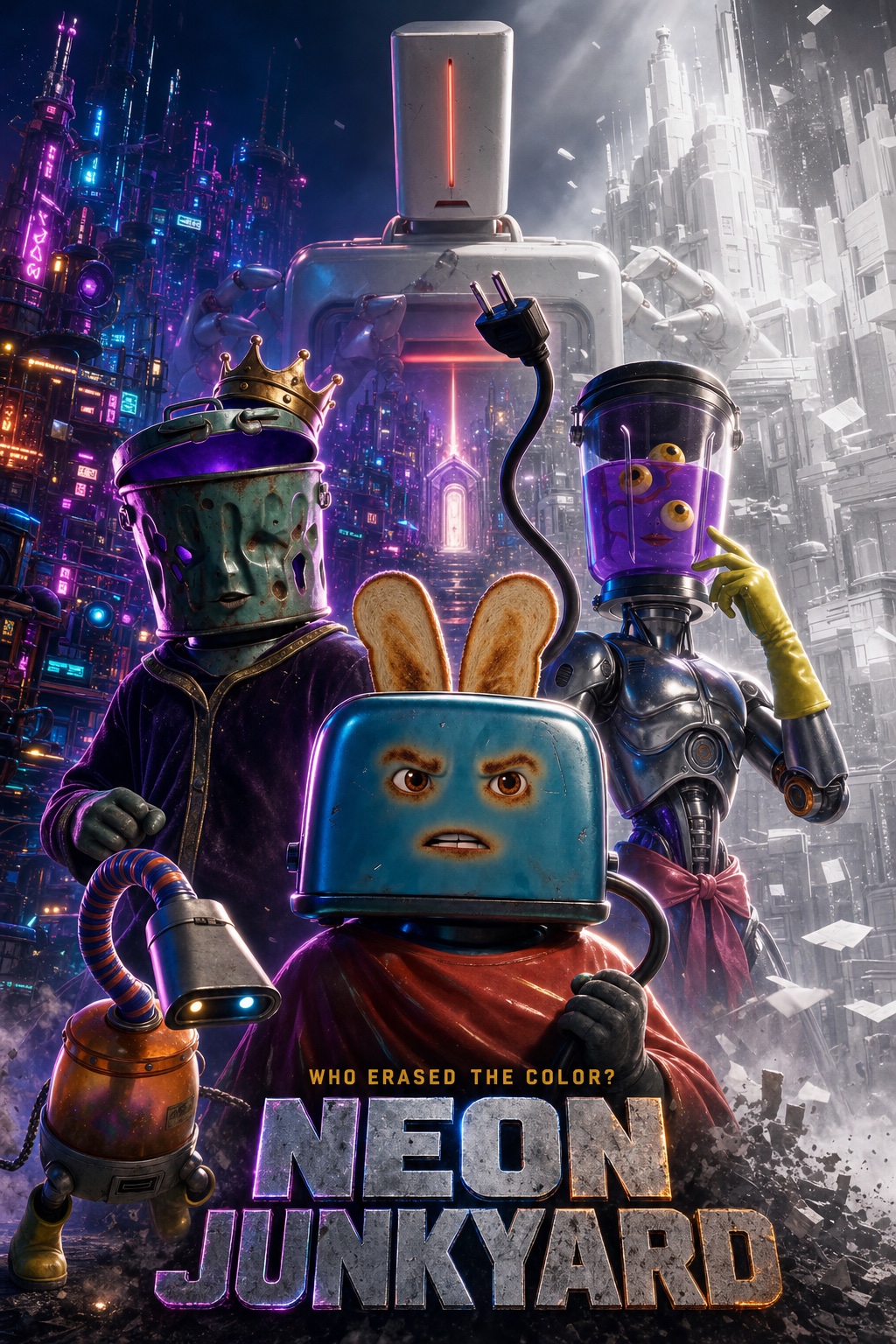 NEON JUNKYARD poster