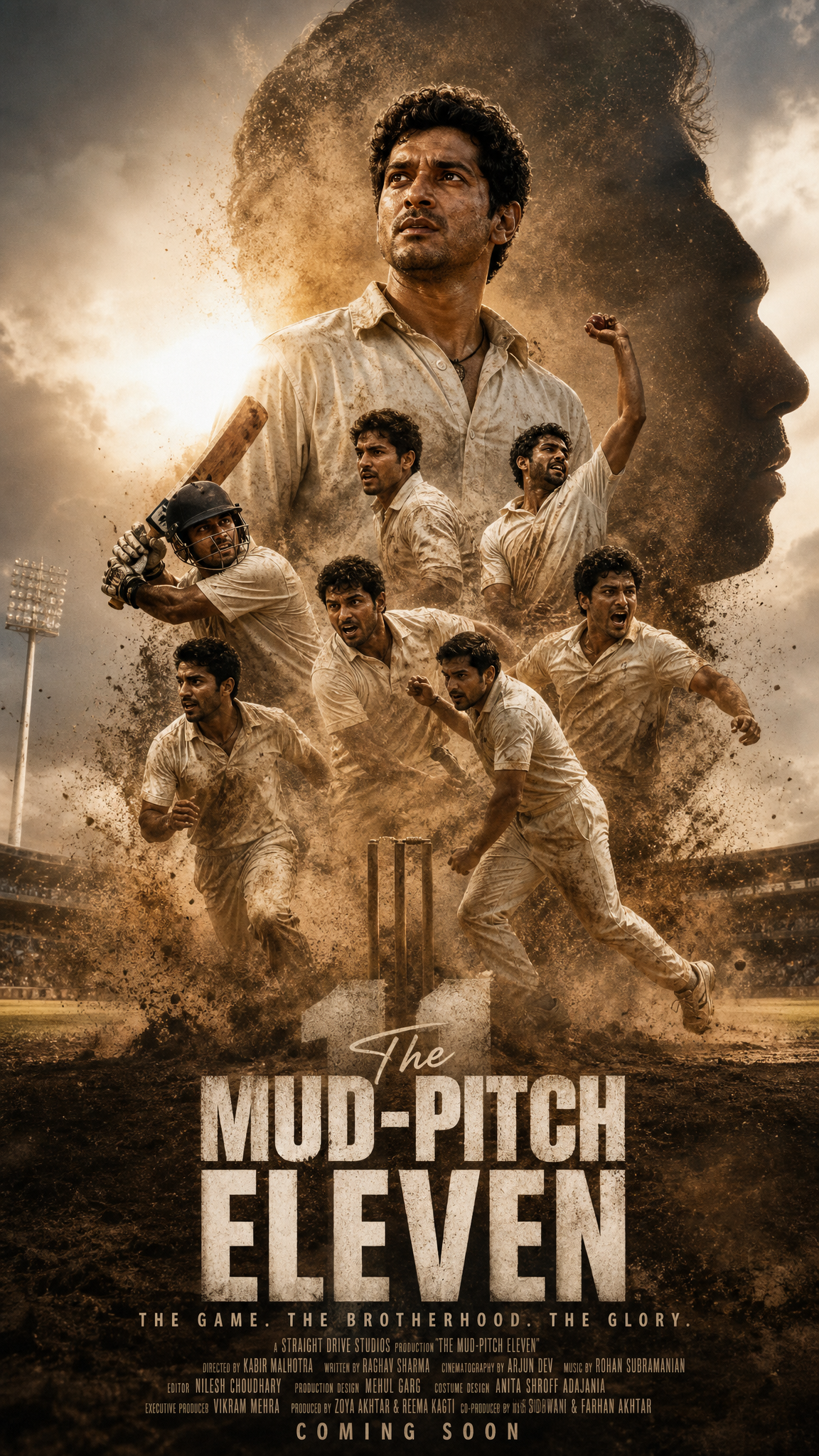 The Mud-Pitch Elevenposter