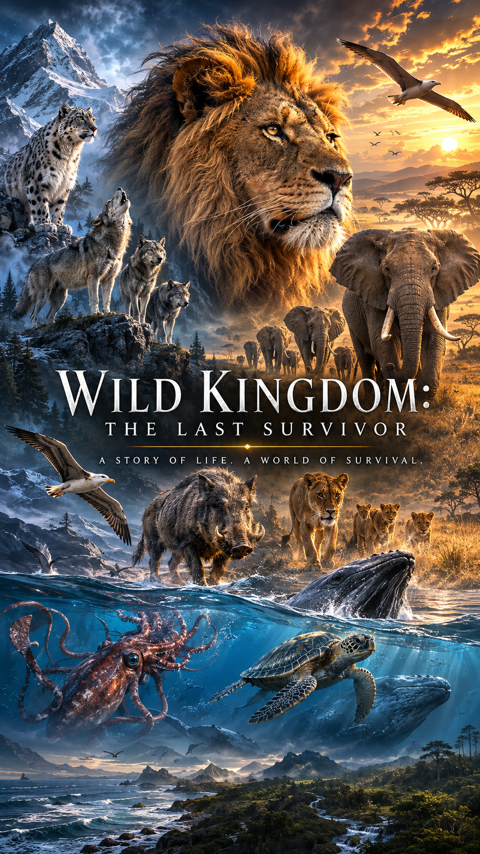WILD KINGDOM: THE LAST SURVIVORposter