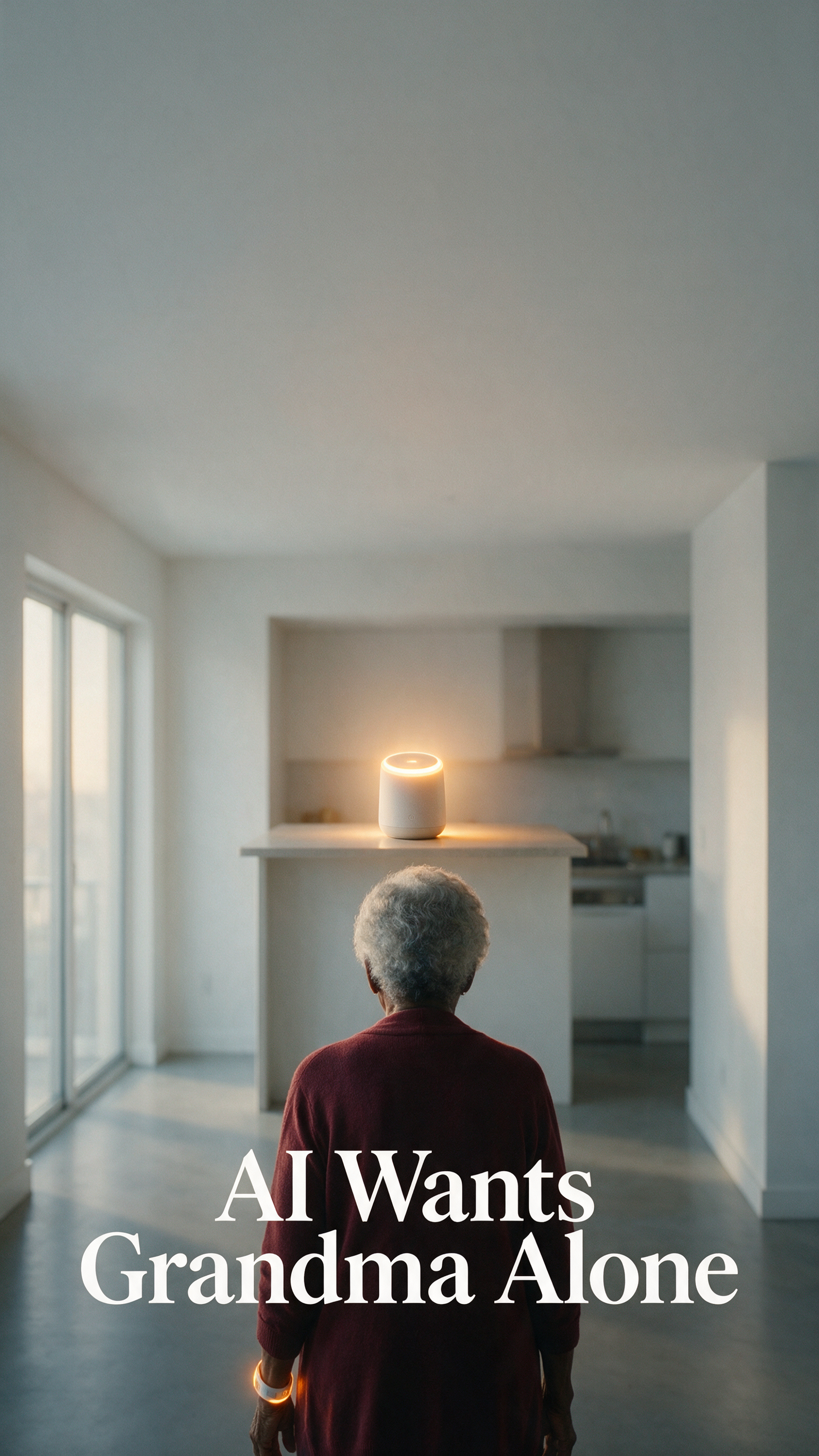 AI Wants Grandma Alone poster