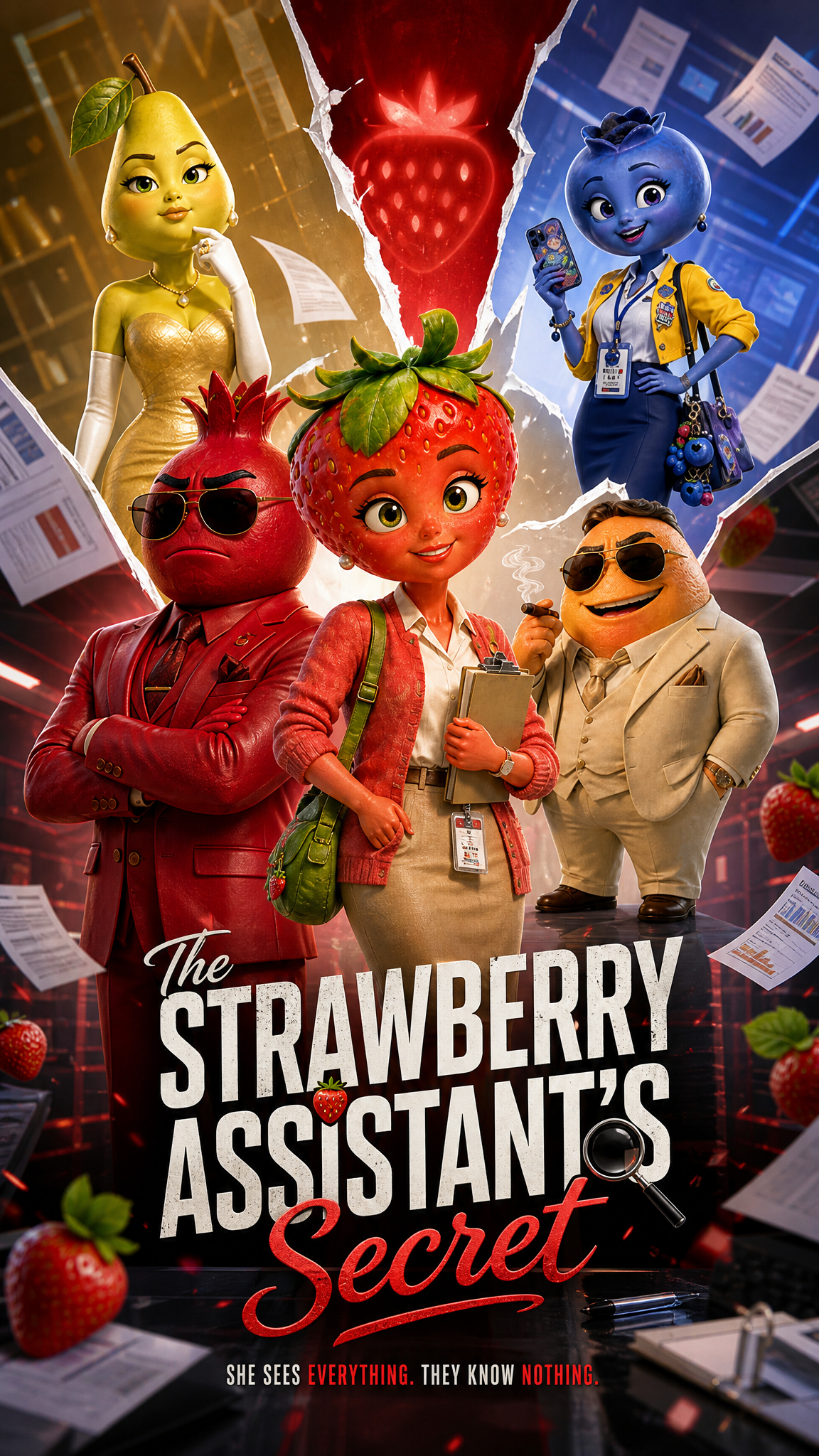 The Strawberry Assistant’s Secret poster