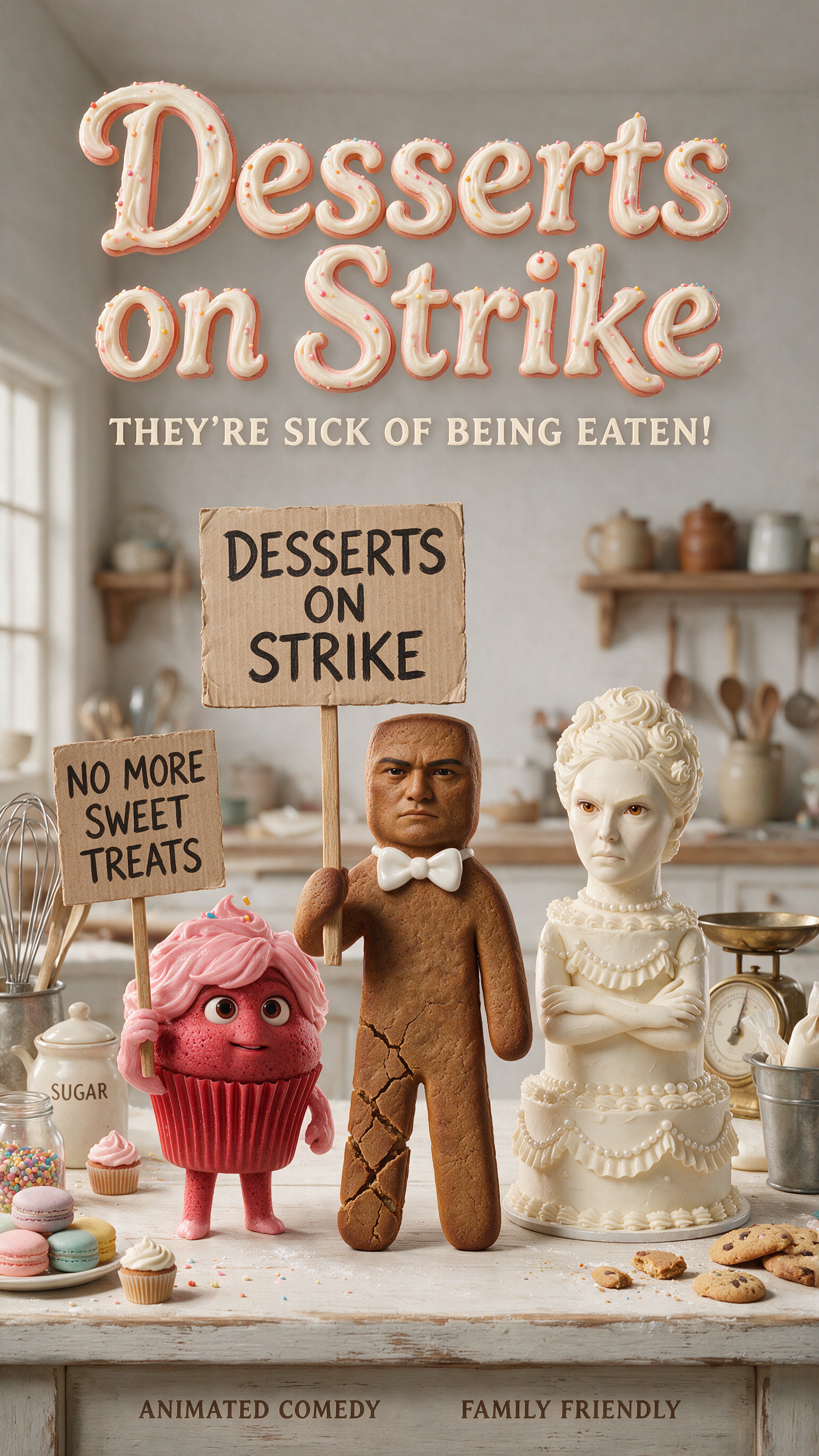 Desserts on Strike poster