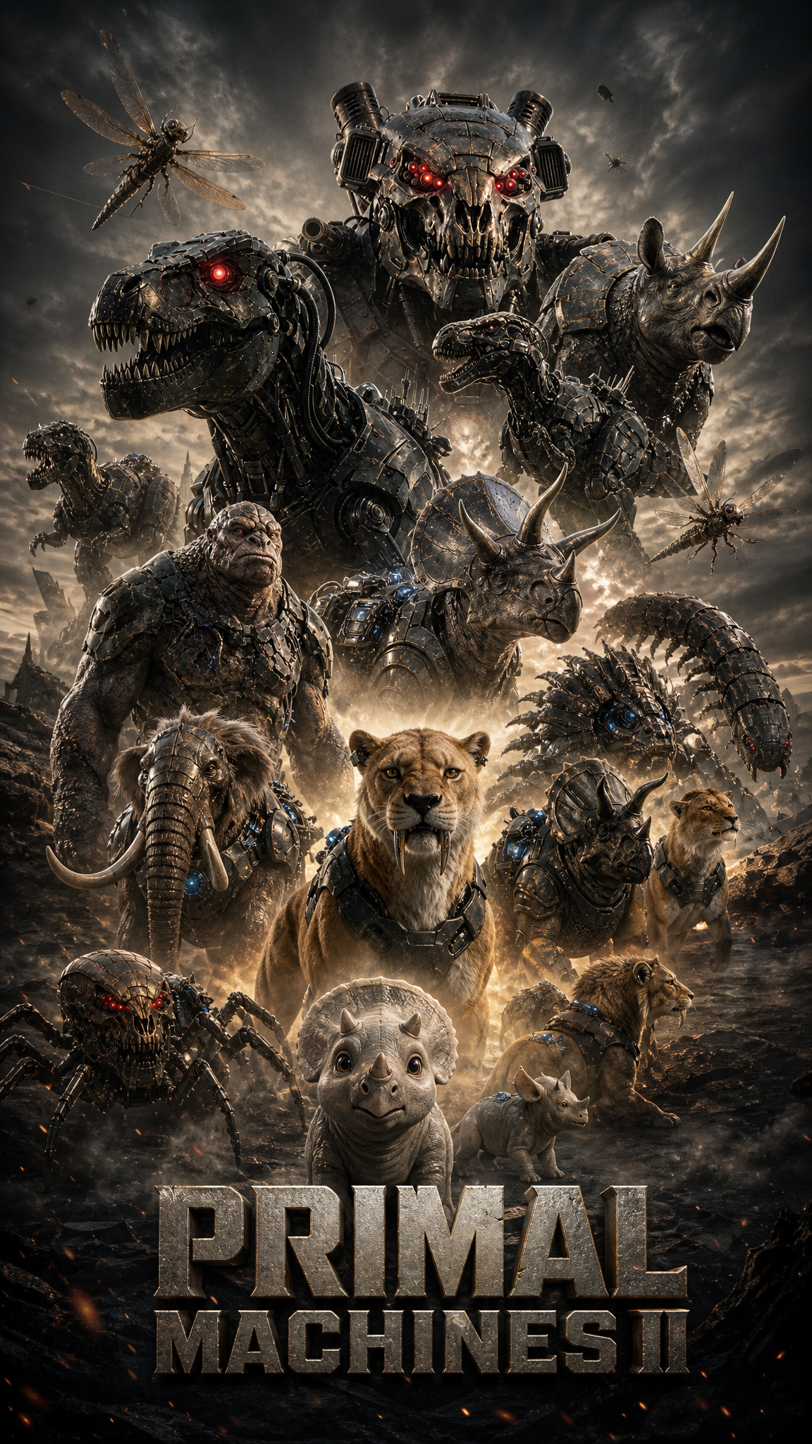PRIMAL MACHINES IIposter